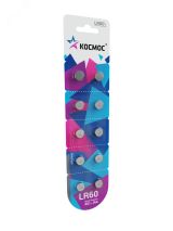 Батарейка  G1 (L621/LR60/164/364) 1.5V Alkaline 10BL KOCG1(LR60)10BL Космос