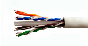 Витая пара UTP 4 пары AWG 23 Cat.6 внутренняя LSZH нг(А)-HF Cu Six UTP 6 4x2xAWG23 Cu LSZH нг(А)-HF In. 305м 01-1030-1 SUPRLAN
