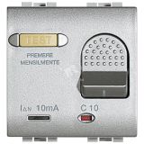 Выключатель автоматический дифференциальный 2п 6А 230В 2 модуля NT4305/6 BTicino