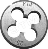 Плашка метрическая, легированная сталь М8х1.0 мм 70824 FIT