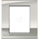 LivingLight Рамка AIR 3+3 модуля Паладий LNC4826PL BTicino