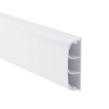 Кабель-канал 70х22 плинтусный треxсекционный с крышкой IN-Liner FRONT 07200 DKC