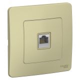 BLANCA С/У РОЗЕТКА компьютерная RJ45, кат.5E, БЕЖЕВЫЙ BLNIS045007 Systeme Electric