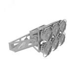 Прожектор светодиодный AirQub Sport 420Вт 4000K AS1 V1-P1-702X3-04L50-6542040 Вартон