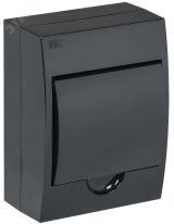 Корпус модульный пл. нав. ЩРН-П-6 черный IP41 MKP12-N-06-41-K02 IEK