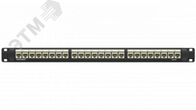 Патч-панель 191UCAT6 24 модуля RJ45 неэкранированная RN6PPU24 DKC