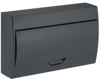 Корпус модульный пл. нав. ЩРН-П-18 черный черн. дв. IP41 MKP13-N-18-41-K02 IEK