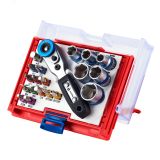 Набор вставок ''бит'' 1/4' TORX HEX PZ PH SLOT 20 предметов 058-10020C Мастак
