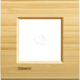 LivingLight Рамка прямоугольная 1 пост Бамбук LNA4802LBA BTicino