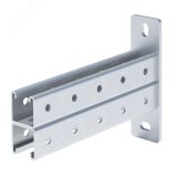 STRUT-консоль двойная 41х41мм, осн. 250 мм HDZ stkd414125-HDZ EKF