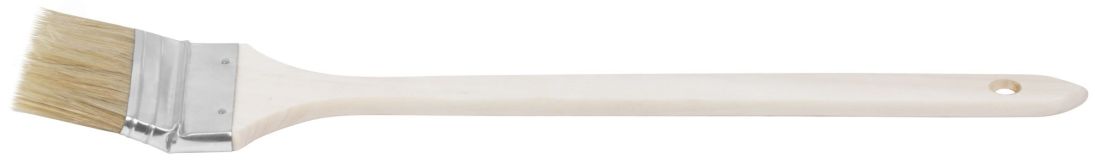 Кисть радиаторная, натуральная светлая щетина, деревянная ручка 3'' (75 мм) 01217 FIT