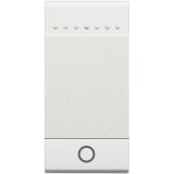 LivingLight Клавиша Лампа 1 модуль белый N4915AN BTicino
