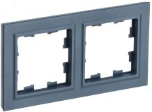 BRITE Рамка 2 поста РУ-2-БрМ маренго BR-M22-K35 IEK