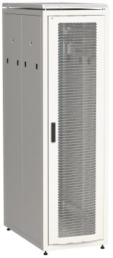 Шкаф напольный сетевой 19'' LINEA N 47U 800х1000мм перфорированная передняя дверь. задняя перфорированная серый LN35-47U81-PP ITK