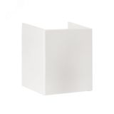 Соединитель (40х40) (4 шт) Plast Белый conw-40-40x4 EKF