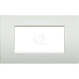 LivingLight Рамка AIR 4 поста Белый жемчуг LNC4804PR BTicino