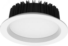 Светильник светодиодный ДВО-15w 4000К 1200Лм IP65 белый 41616 FERON