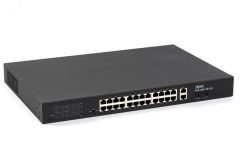 Коммутатор неуправляемый 28 портов RJ45/SFP 10 100 1000 Мб/с PoE 300Вт 4085 Бастион