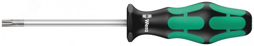 Отвертка с фиксацией крепежа 367 TORX HF TX 27 x 300 мм WE-028072 Wera