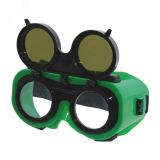 Очки защитные закрытые с непрямой вентиляцией ЗНД2 ADMIRAL (3) (защитные закрытые,зелёные (3), минеральное стекло, непрямая вентиляция, -5°C +55°C) 23222 РОСОМЗ