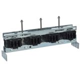 Шинный Суппорт. плоский медный 4000A D125 800мм 339929 Legrand