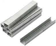 Скобы для степлера закалённые прямоугольные 11.3 мм х 0.7 мм (узкие тип 53) 8 мм, 1000 шт 31308 FIT