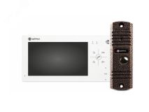 Комплект видеодомофона Optimus VM-7.0 (w)+ DS-700L (медь) В0000014978 Optimus CCTV