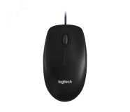 Мышь проводная M100, 1000 dpi, USB-A, черный 7000008208 Logitech