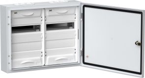 TITAN 5 Корпус металлический ЩРн-48 (2х24) 460х570х140 IP54 белый TI5-50-N-2X024-54 IEK