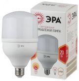 Лампа светодиодная LED POWER T80-20W-2700-E27 (диод колок 20Вт тепл E27) (40/600) (40/1280) Б0049587 ЭРА
