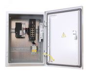 Узел коммутационный 8хPoE, 1хRJ45, 2хSFP, 240 Вт, IP66, 300х400х210 мм 00013584 OSNOVO