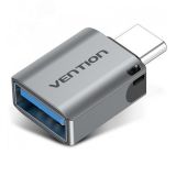 Адаптер переходник OTG USB Type C M на USB 3.0 AF, контакты никелированные 1000702256 Vention