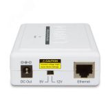 Сплиттер PoE 1хRJ45 10/100/1000 Мб/с, 802.3at, вых - 5 В/12 В 1000467413 PLANET