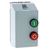 Пускатель в корпусе IP65 КМЭ 9А 230В с РТЭ и индикатором PROxima ctrp-r-9-230v-led EKF