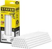 Стержни клеевые White белые 11х200 мм 2-06821-W-S40 STAYER