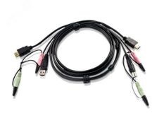 Кабель KVM HDMI, USB, аудио, 1.8 метра 1000333134 Aten