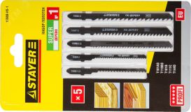 Пилки для лобзика T-хвост., SUPER №1 15980-H5-1 STAYER