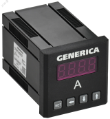 Амперметр цифровой щитовой однофазный 48х48мм LED GENERICA IDA31-5-1-0-LED-G IEK