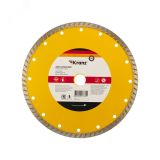 Диск алмазный отрезной Turbo 230x22.2x2.8x10 мм KR-90-0125 Kranz