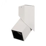 Светильник SP-TWIST-SURFACE-S60x60-12W Warm3000 (WH-BK, 30 deg) (, IP40 Металл, 3 года) 026467(1) Arlight