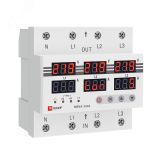 Реле напряжения и тока с дисп. MRVA 63A MRVA-3-63A EKF