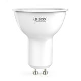 Лампа светодиодная LED 11 Вт 850 лм 6500К AC180-240В GU10 софит MR16 холодная  Elementary Gauss 13631 GAUSS