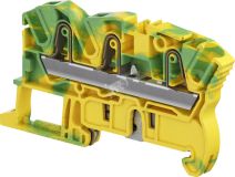 Клемма втычная ZK4-PE-3P Земля 4 мм.кв 3 зажима 1SNK706151R0000 TE Connectivity (Entrelec,Tyco)