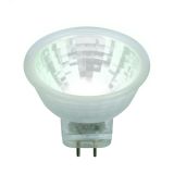 Лампа светодиодная, 220V. Прозрачная. Белый свет (4000K). Картон. ТМ .LED-MR11-3W/NW/GU4/220V GLZ21TR UL-00001703 Uniel