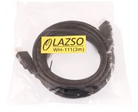 Кабель HDMI - HDMI 2.0, длина 3 м, чёрный WH-111(3m) 00009782 SC&T