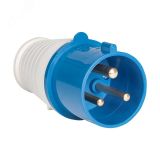Вилка кабельная 32А 2Р+Е IP44 переносная 220В ps-023-32-220 EKF