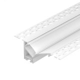 Профиль FANTOM-W45-BEVEL-2000 WHITE (Алюминий) 039949 Arlight