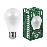 Лампа светодиодная LED 15вт Е27 дневной 55012 SAFFIT
