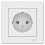 ATLASDESIGN РОЗЕТКА без заземления, 16А, в сборе, ЛОТОС ATN001340 Systeme Electric
