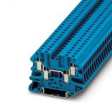 Проходные клеммы UT 4-QUATTRO BU 3044584 PHOENIX CONTACT
